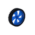 Small BO Motor Tyre / Robot Wheel – Rubber Wheel for BO Gear Motor & DIY Robotics