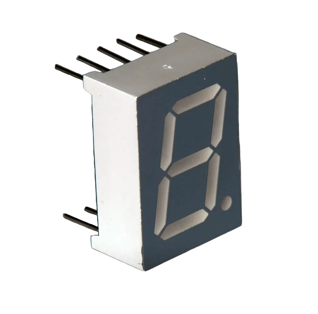 Single Digit 7 Segment Display Common Cathode (CC) – LED Numeric Display for Arduino & Digital Electronics