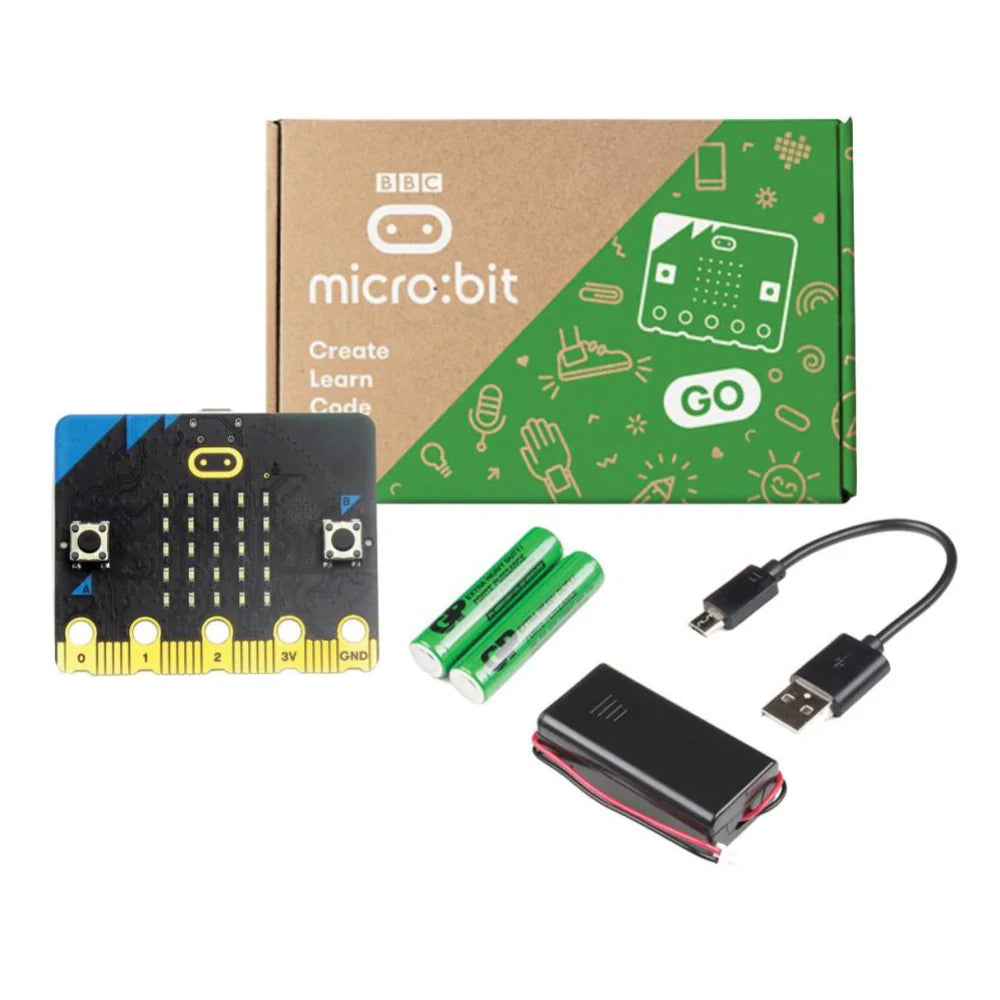 BBC micro:bit V2.21 Pocket-Sized Single Board Computer – STEM Coding & Electronics Development Board