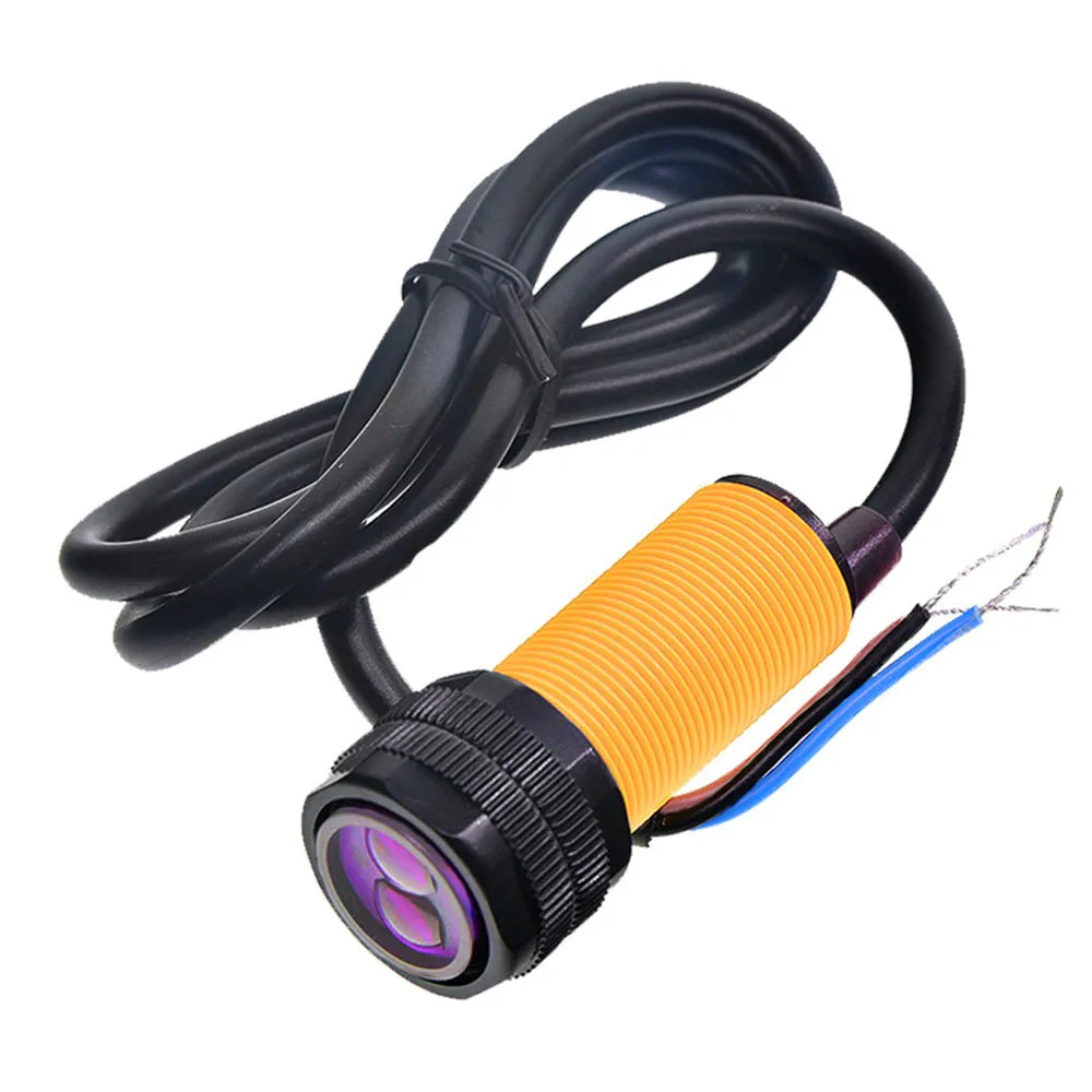 E18-D80NK Adjustable 3–80cm Infrared Proximity Sensor Switch – Non-Contact Object Detection Sensor for Arduino, ESP32 & Automation