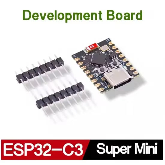 ESP32-C3 Mini Type-C Development Board – RISC-V WiFi & BLE IoT Module (Compact Design)
