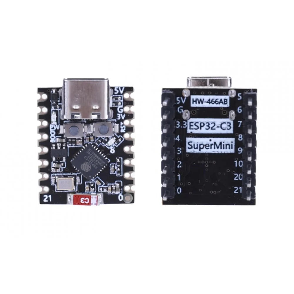 ESP32-C3 Mini Type-C Development Board – RISC-V WiFi & BLE IoT Module (Compact Design)