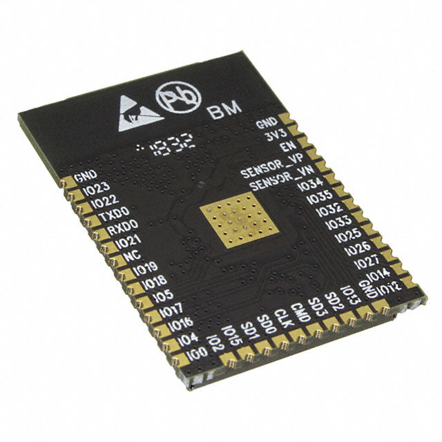 ESP32-WROOM-32 | 4MB (32Mbit) Flash | Wi-Fi + Bluetooth Module