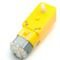 Dual Shaft BO Motor – Straight (Yellow) | Lightweight DC Geared Motor for Robotics & DIY Projects
