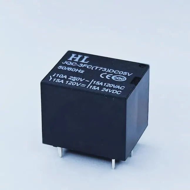 5V 10A SPDT PCB Mount Relay – SPDT High Power Electromagnetic Relay for AC/DC Load Switching