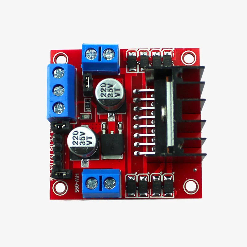 L298N Motor Driver Module – Dual H-Bridge DC & Stepper Motor Controller