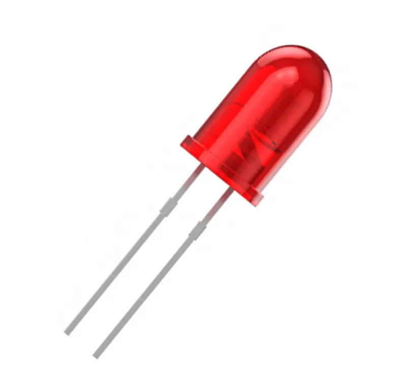 Pack of 50 – 5mm Bright Red LEDs