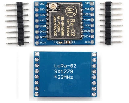 RA-02 LoRa SX1278 433MHz Wireless Transceiver Module for Arduino & ESP32
