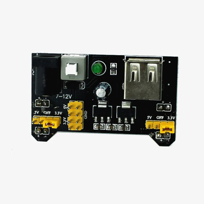 Breadboard Power Supply Module – 3.3V & 5V Dual Output