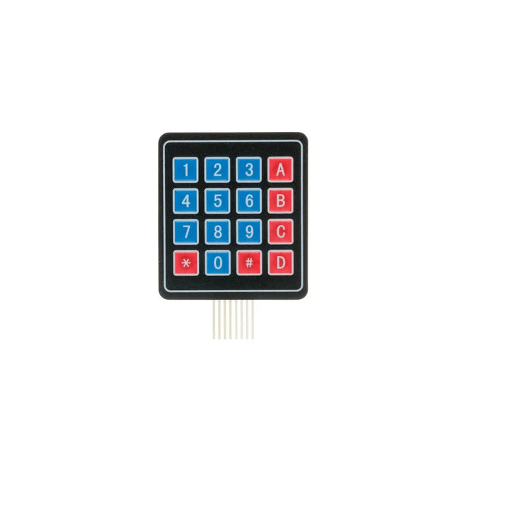 4x4 Keypad Microprocessor 4x4 Matrix Keypad Module for Arduino, ESP32, Raspberry Pi & DIY Electr ...