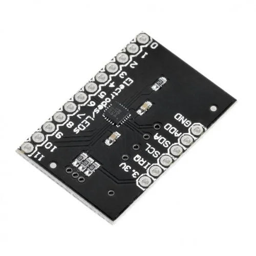 MPR121 Capacitive Touch Sensor Module – 12-Channel Touch Input Interface for Embedded Projects