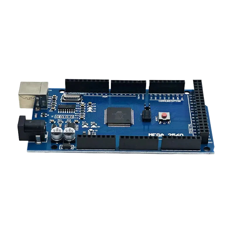 Arduino Mega 2560 R3 ATmega16U2 / CH340G Compatible Development Board – Improved Version for Robotics & IoT
