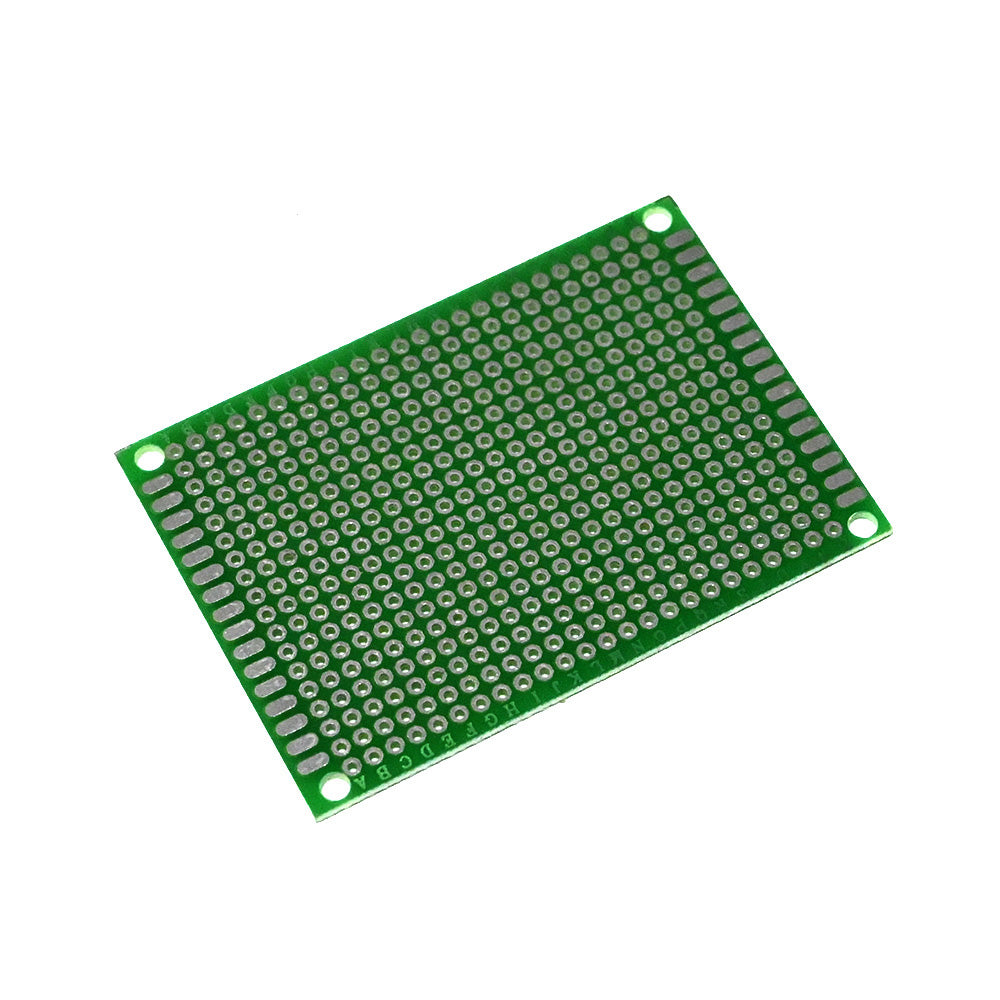 5×7 cm Zero PCB Green – Universal Prototype Circuit Board / Dot Matrix PCB for DIY Electronics Projects