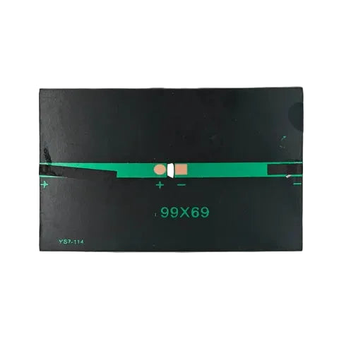 99×69mm Mini Solar Panel – 6V 180mA PCB Type Solar Cell for DIY, Arduino, IoT & Robotics