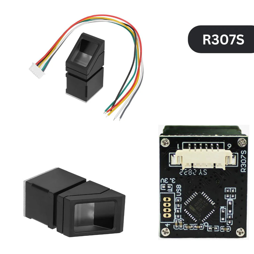 R307 Optical Fingerprint Sensor Module – Biometric Authentication Scanner for Arduino & IoT