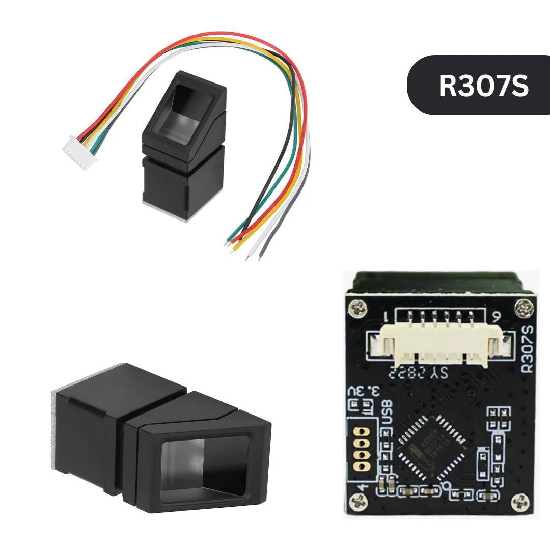 R307 Optical Fingerprint Sensor Module – Biometric Authentication Scanner for Arduino & IoT