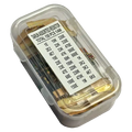 150 Pcs Resistor Box Kit – Assorted Resistor Set (1/4W, 5% Tolerance) for DIY & Electronics Projects