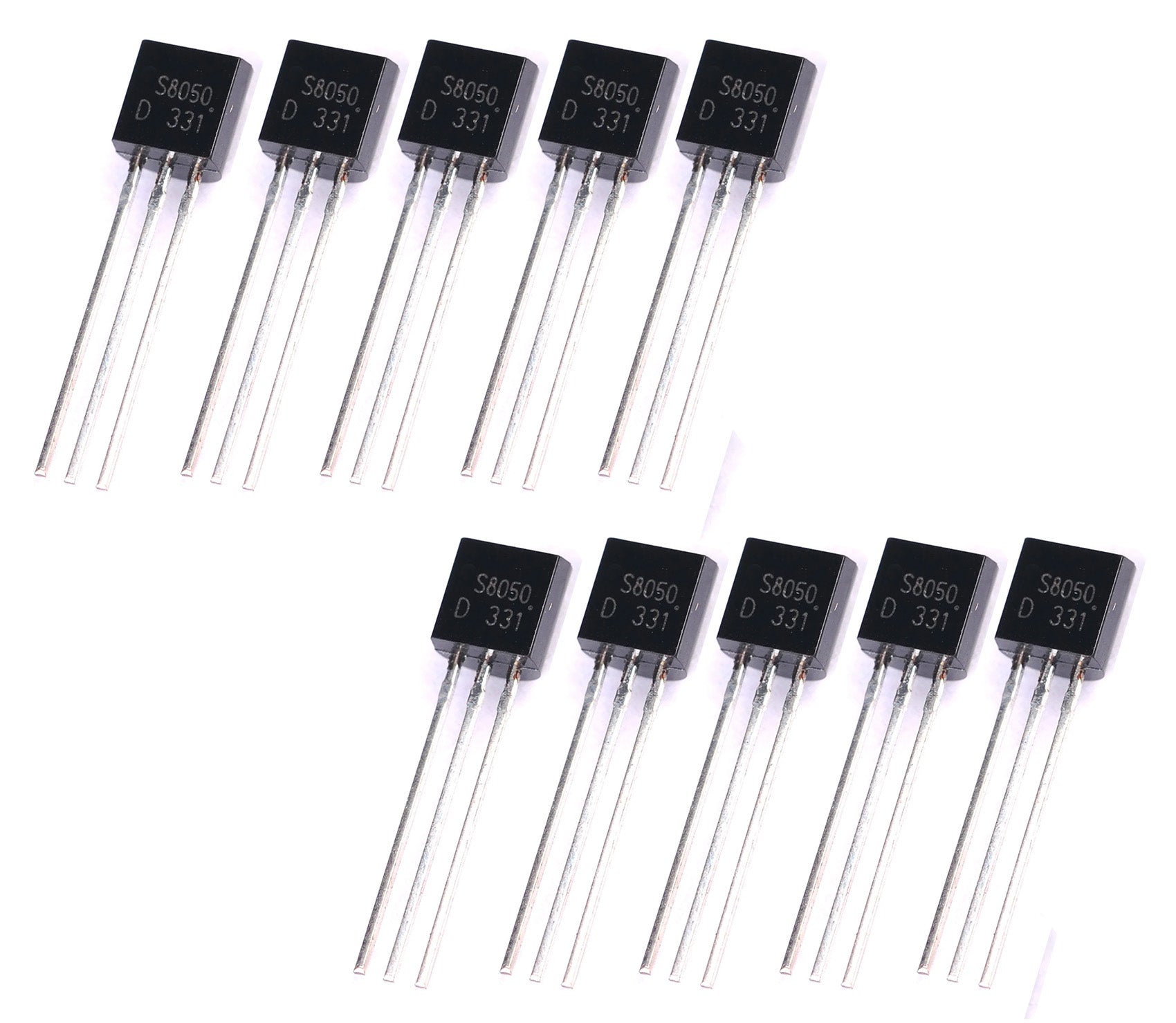 S8050 NPN Transistor – TO-92 Package (Pack of 25)