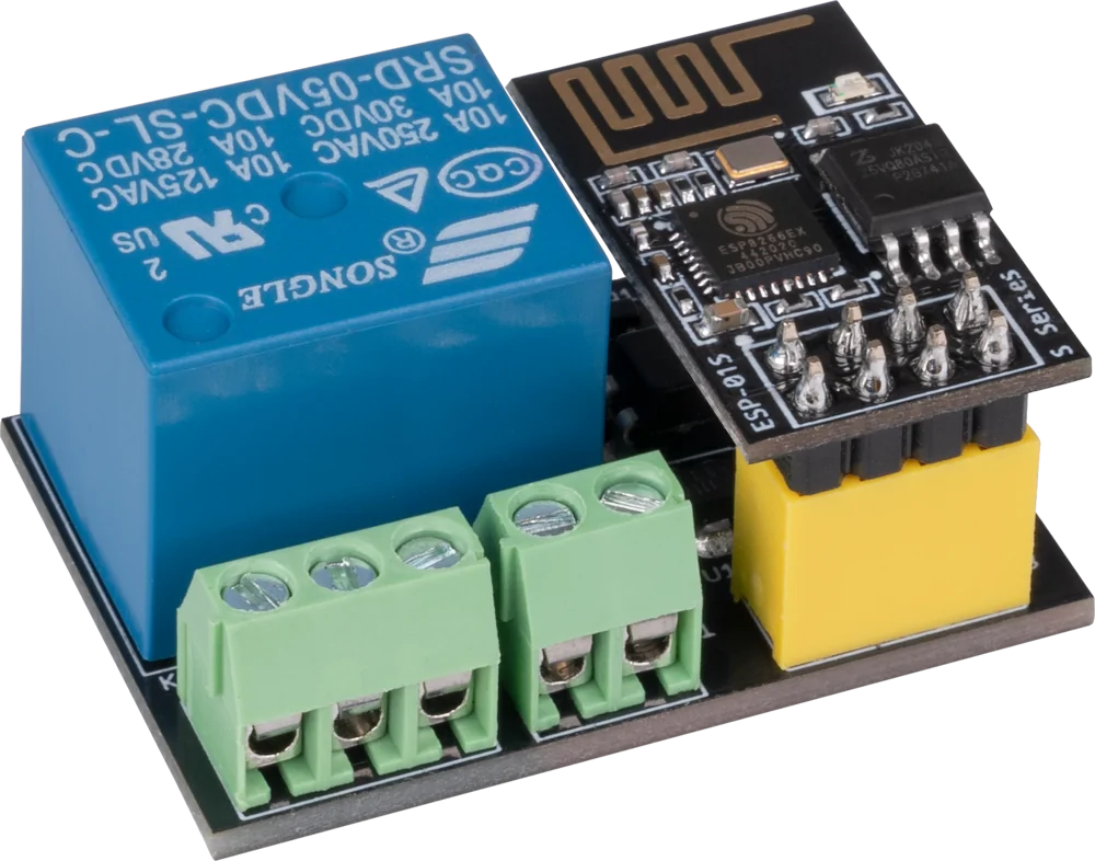 ESP-01 WiFi Relay Module – IoT Wireless Control