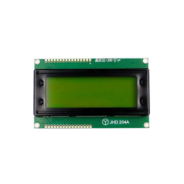 20x4 Character LCD Display Module Green (I2C Compatible) for Arduino, ESP32 & Embedded Systems
