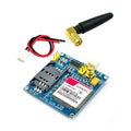 SIM900A GSM/GPRS Module with Antenna – Dual Band 900/1800MHz for SMS, Voice, and Internet