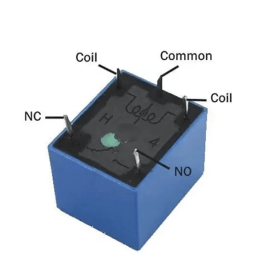 5V 7A SPDT Subminiature High Power Relay – 5-Pin (SPDT) Electromagnetic Relay(PACK OF 5)