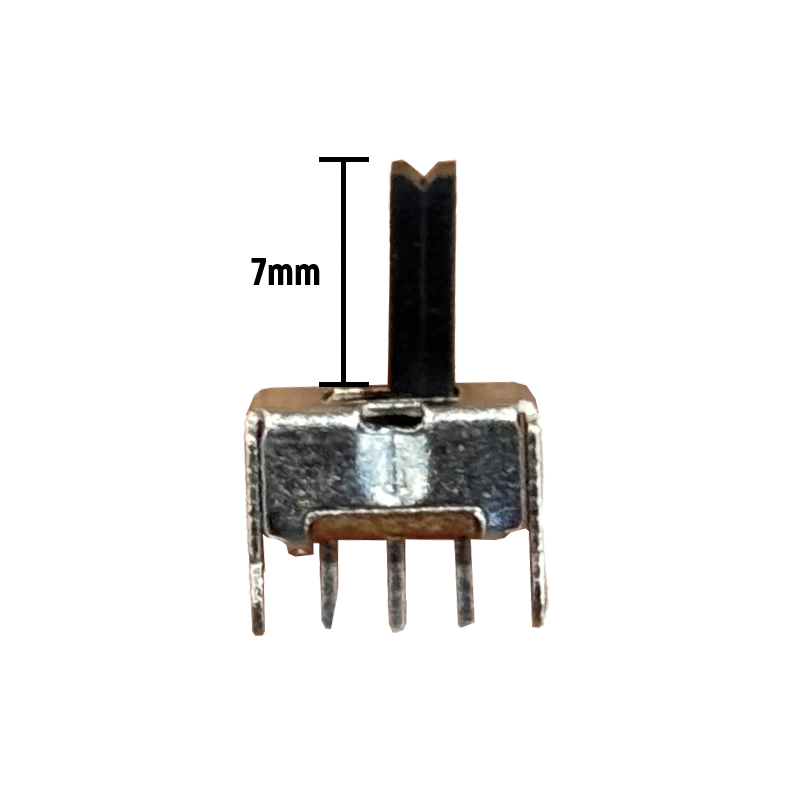 PCB Mount 3-Pin Mini Slide Switch SPDT – Compact ON-ON Slide Switch for Arduino, PCB & DIY Electronics