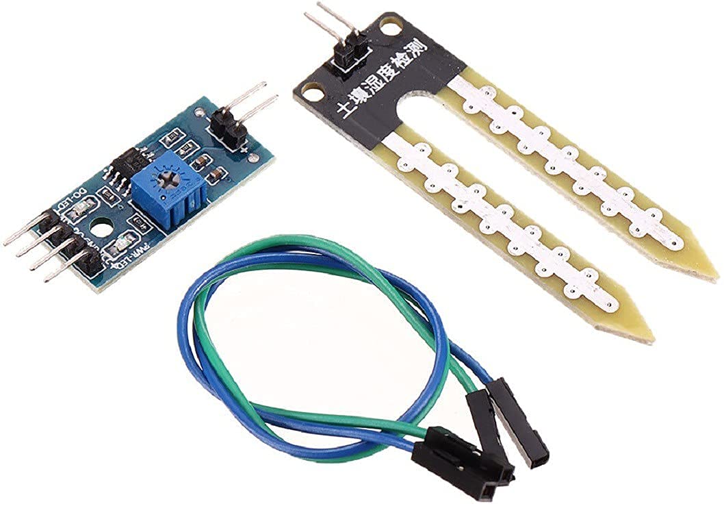 Soil Moisture Meter, Soil Humidity Sensor, Water Sensor, Soil Hygrometer for Arduino