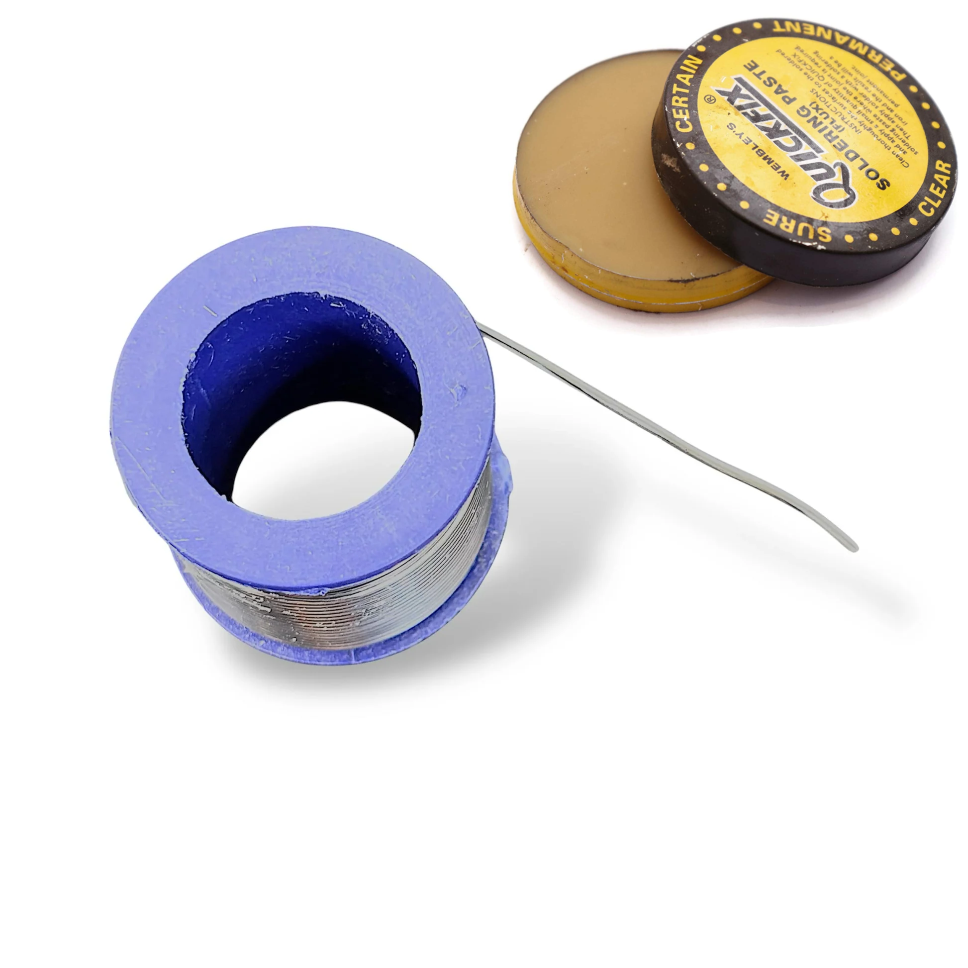 Basic Electric 25W Soldering Iron Kit - Set of 7 | DT830D, Wire, Flux, Pump, Stand, Tweezer