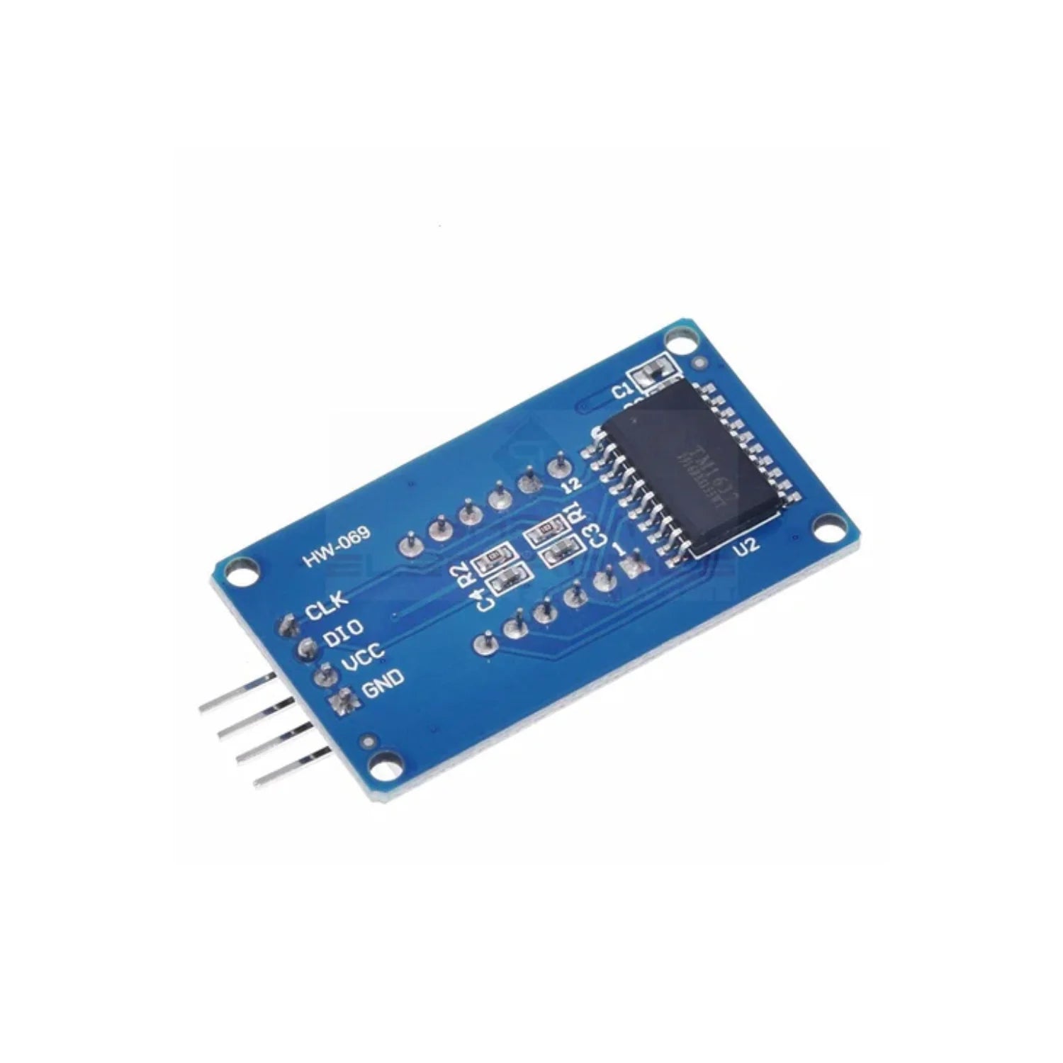 4-Digit 7-Segment Display Module – Common Anode/ Cathode, TM1637 Compatible