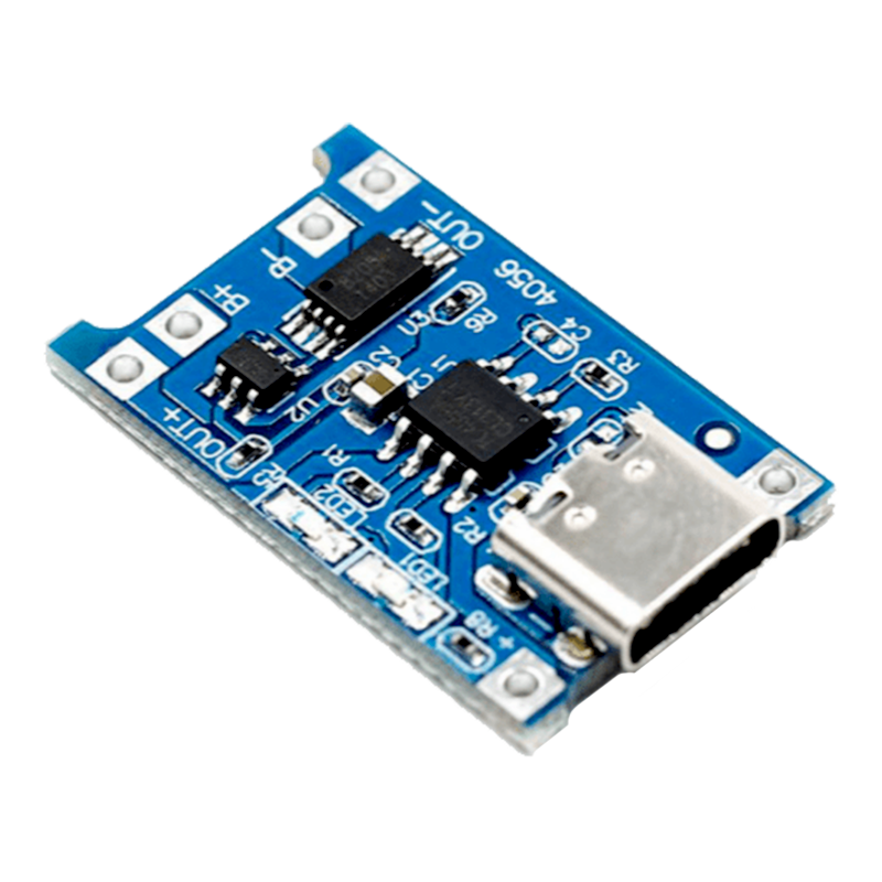 TP4056 1A Li-ion Lithium Battery Charging Module – Type C | Pack of 5