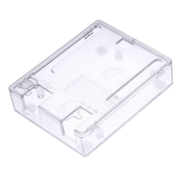 Transparent Acrylic Enclosure Case for Arduino Uno R3 SMD/DIP – Durable Protective Housing