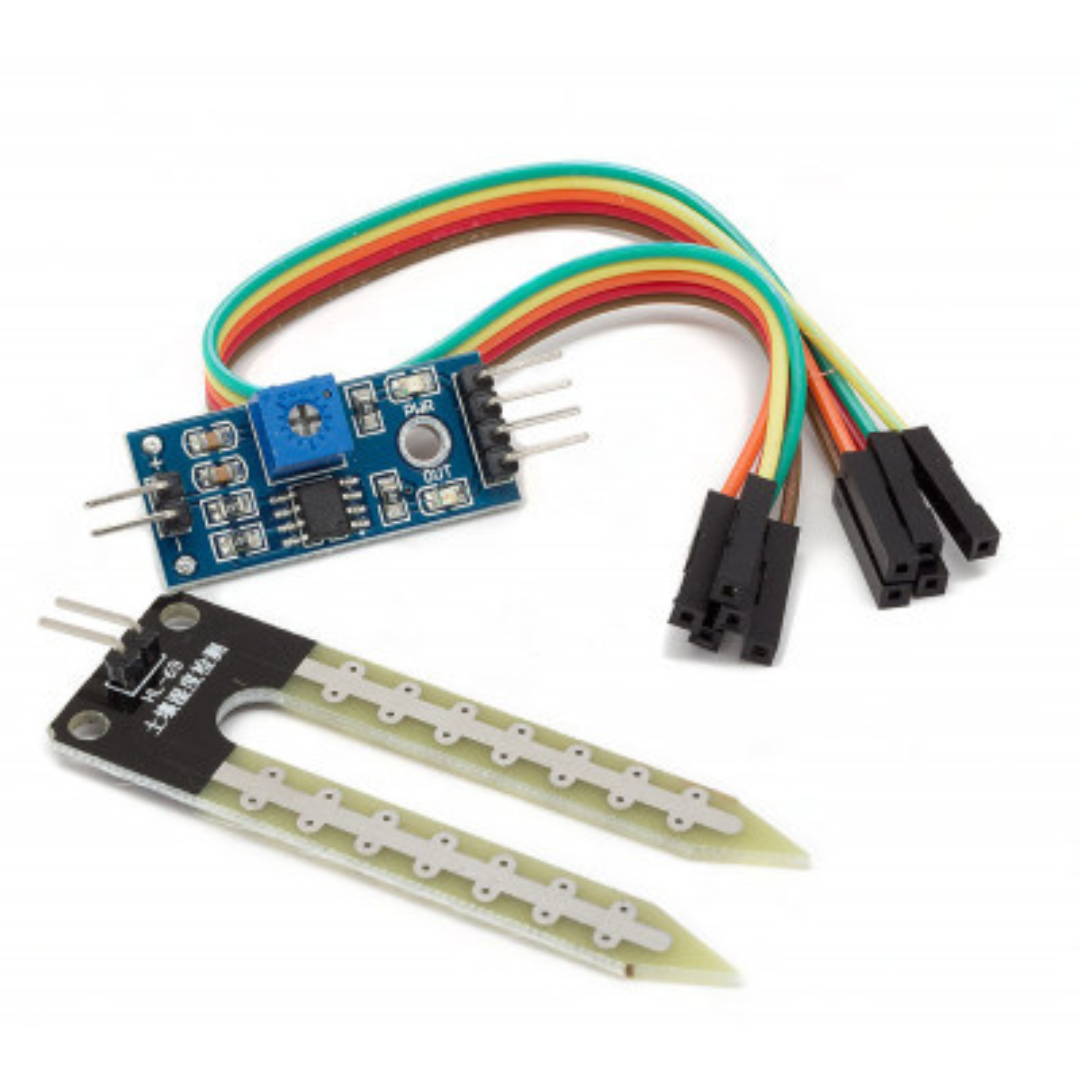 Soil Moisture Meter, Soil Humidity Sensor, Water Sensor, Soil Hygrometer for Arduino