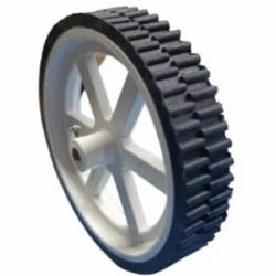 110×20mm DC Gear Motor Tyres – High-Grip Rubber Wheels for Robotics & DIY Projects
