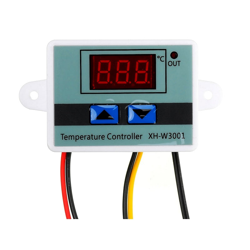 XH-W3001 Digital Temperature Controller Module – 12V/24V/220V (Thermostat Switch Sensor Module)
