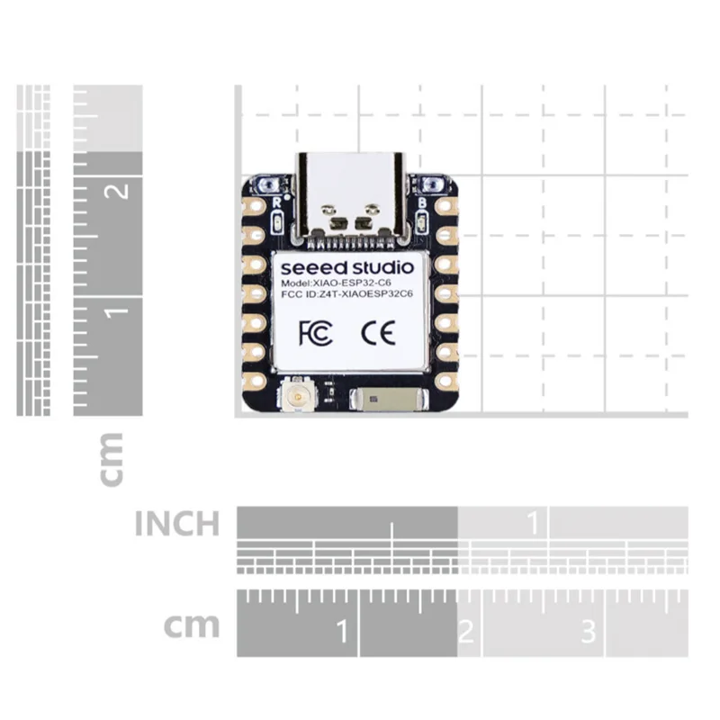 Seeed Studio XIAO ESP32-C6 Development Board – WiFi 6, Bluetooth 5.3 & Zigbee Matter IoT Module