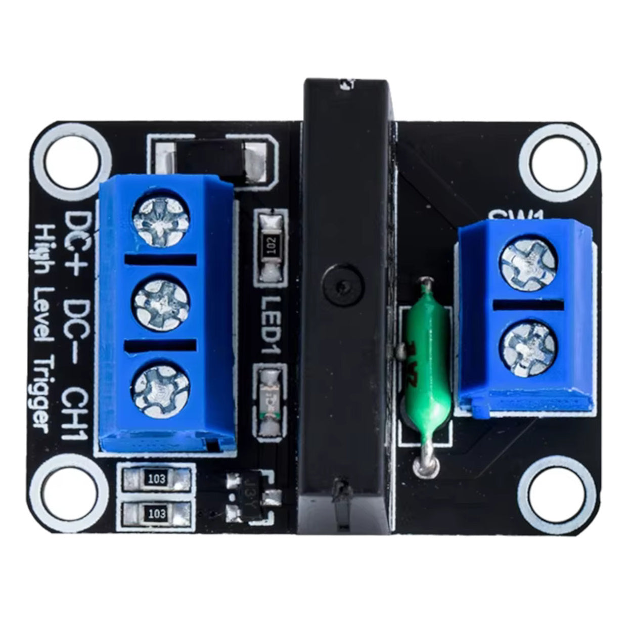 5V 1-Channel SSR G3MB-202P Solid State Relay Module – OMRON AC Load Relay for Arduino, ESP32 & Automation