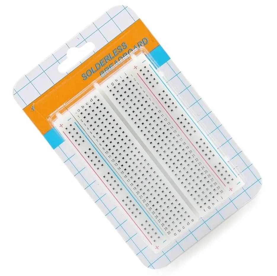 400 Points Solderless Breadboard – Ideal for Prototyping and DIY Electronics Projects