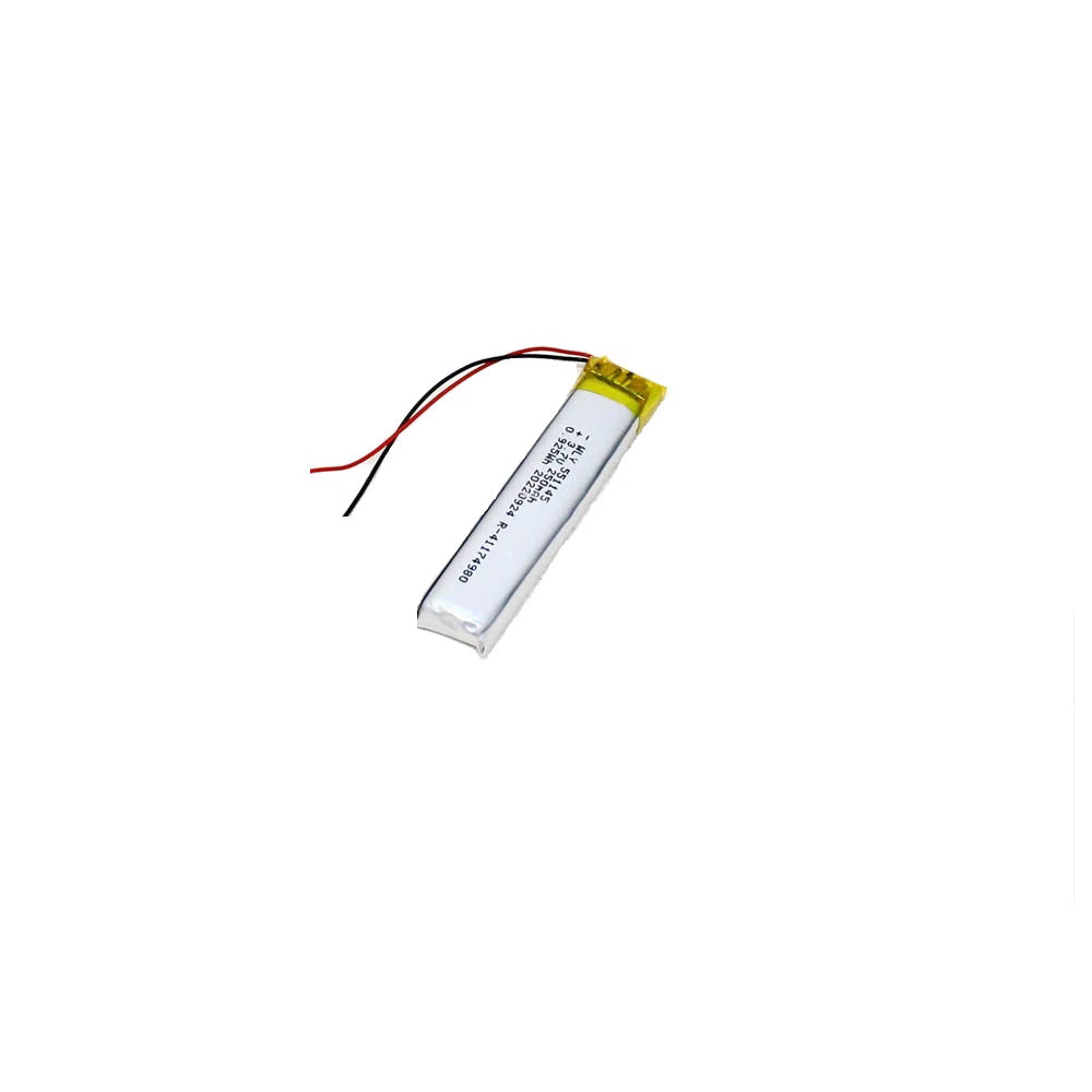 250mAh Neckband Li-Po Battery – 3.7V Rechargeable Lithium Polymer Battery