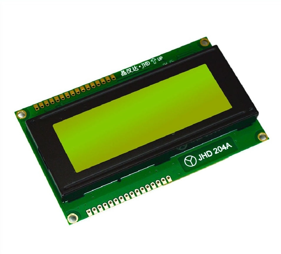 20x4 Character LCD Display Module Green (I2C Compatible) for Arduino, ESP32 & Embedded Systems
