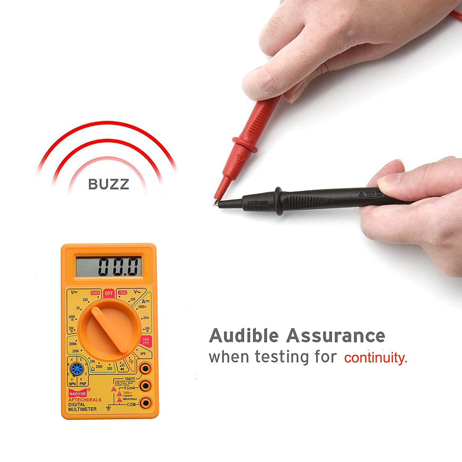 Haoyue DT830D Digital Multimeter – LCD Display, AC/DC Measurement