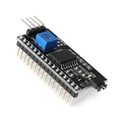 I2C Interface Module for 16×2 (1602) LCD – Simplified Display Connectivity for Arduino & ESP Projects
