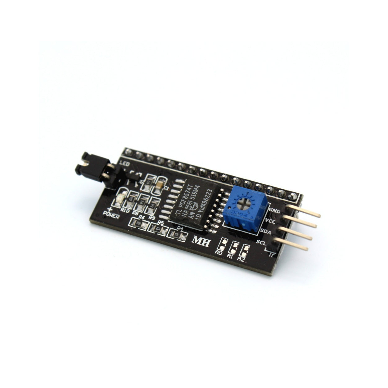 I2C Interface Module for 16×2 (1602) LCD – Simplified Display Connectivity for Arduino & ESP Projects