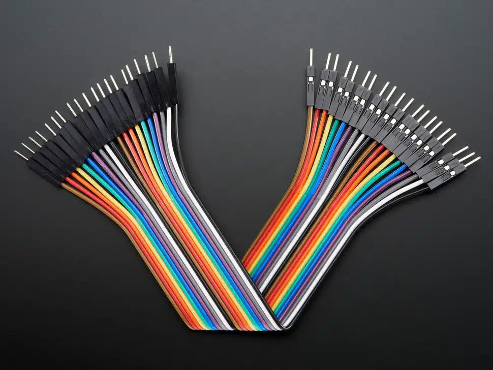 Male to Male Jumper Wires – 40 Pins (20 cm) | Pack of 2