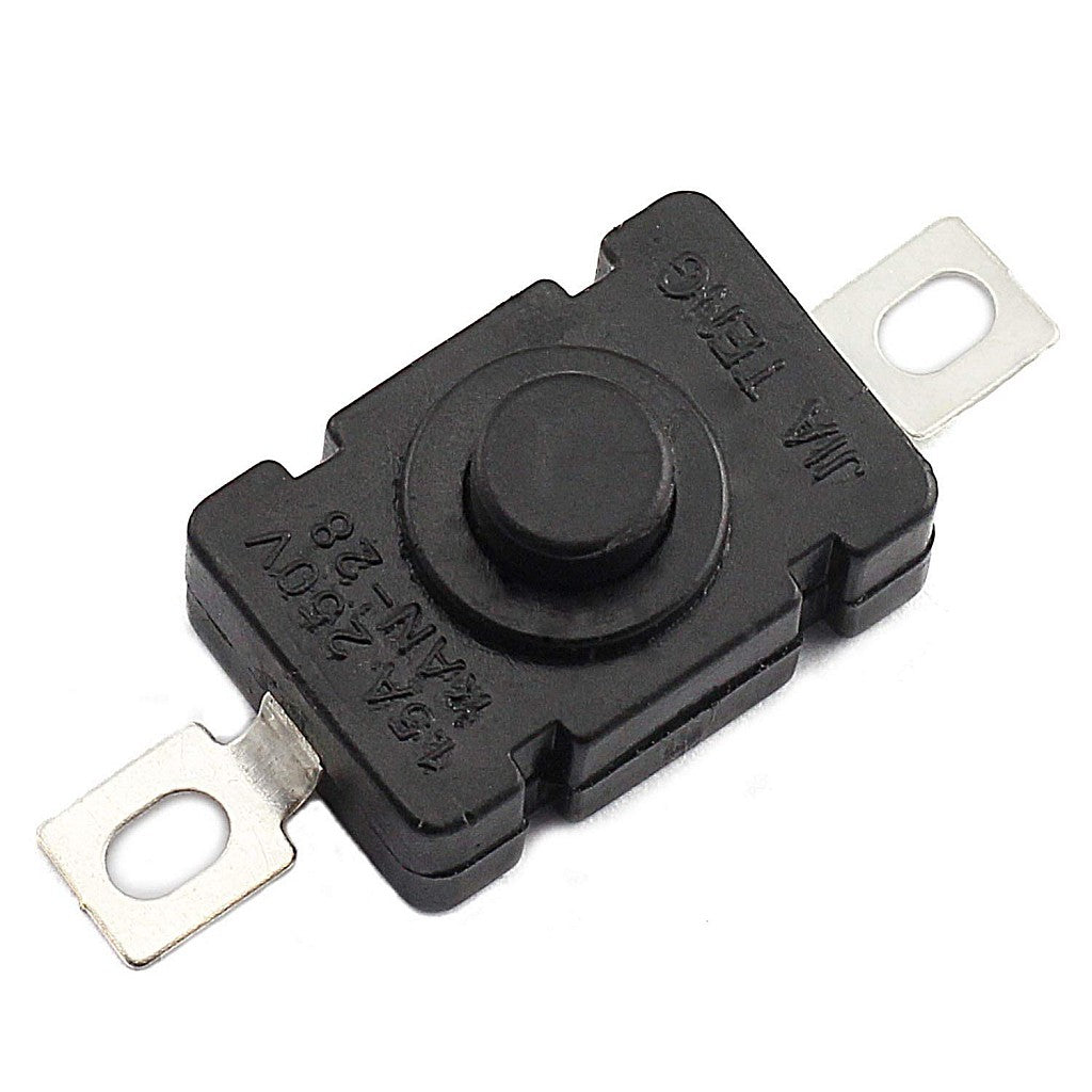 Self-Locking Push Button Switch 250V 1.5A – Latching ON/OFF Push Switch for DIY Electronics & Electrical Projects