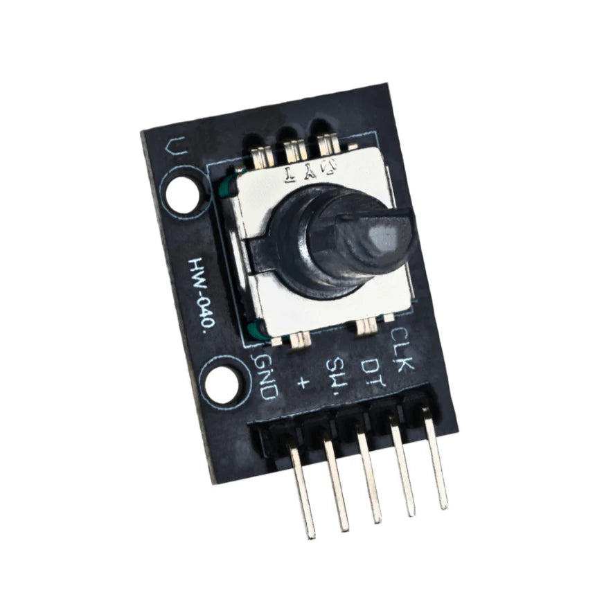 KY-040 Rotary Encoder Module – Incremental Rotation & Push Button Input for Arduino & ESP32