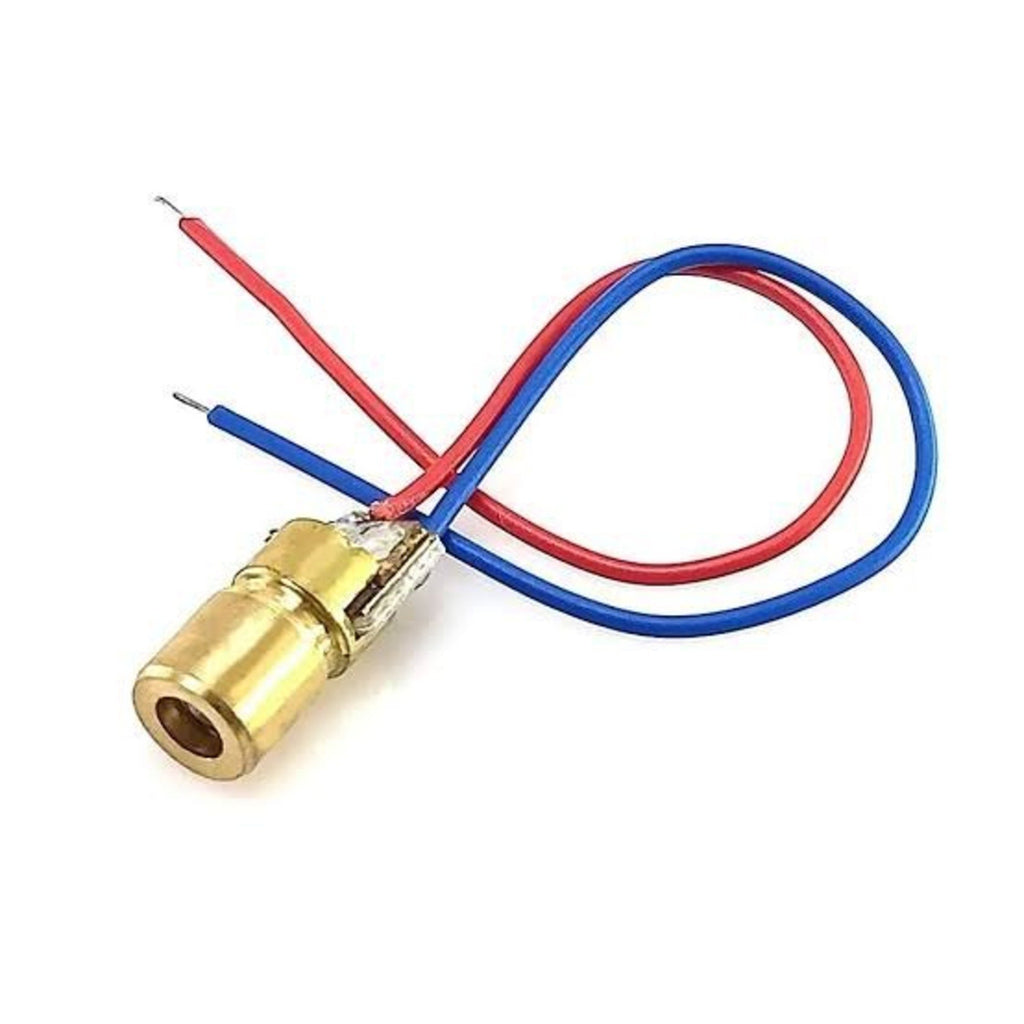 5mW Red Laser Diode Module (650nm, 5V) – High-Visibility Laser for Arduino & DIY Projects