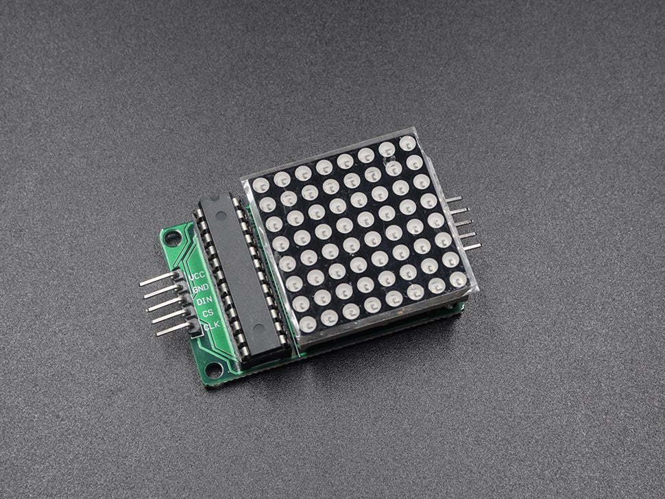 MAX7219 8×8 LED Dot Matrix Display Module – Compact Display Solution for Scrolling Text & Visual Indicators