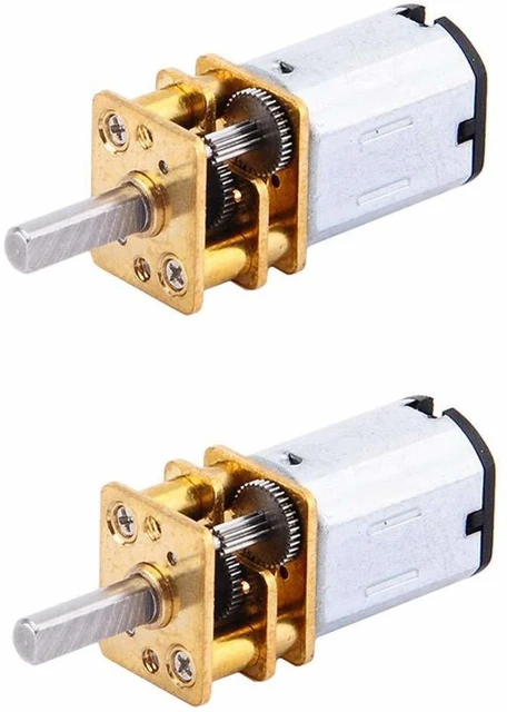 N20-3V-100 RPM Micro Metal Gear-box DC Motor