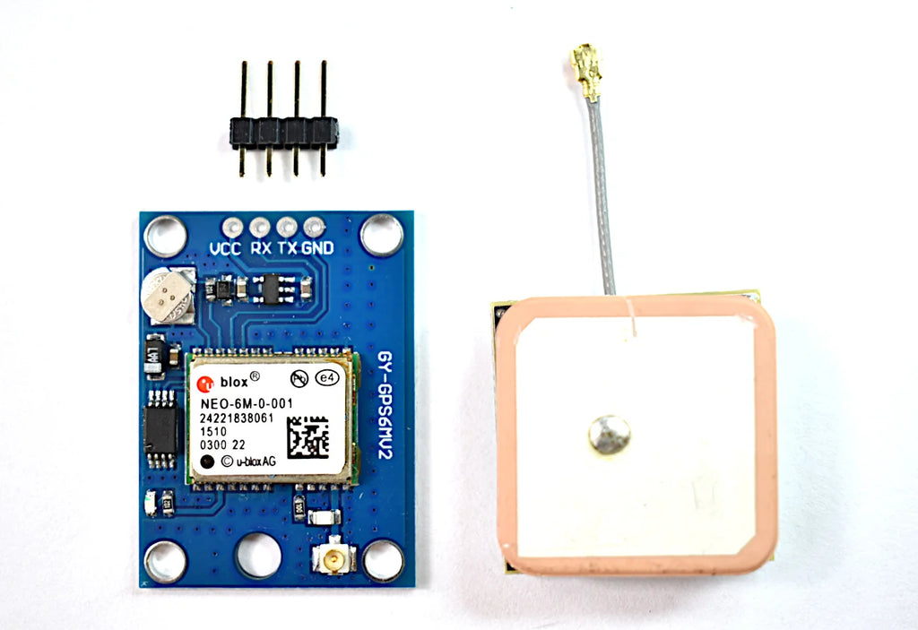 NEO-6M GPS Module – High-Precision GPS Receiver with Antenna & EEPROM